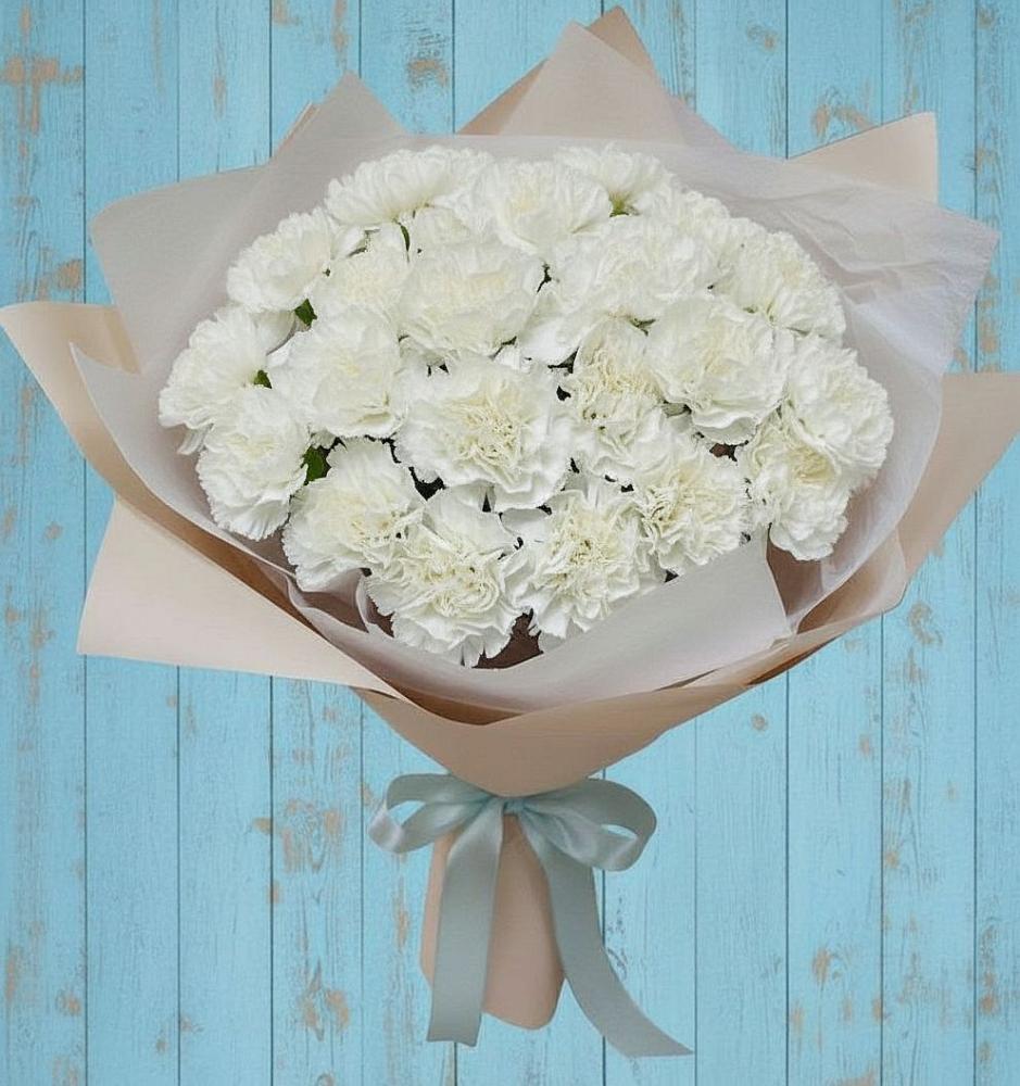 Букет цветов из: Гвоздики в Форносово