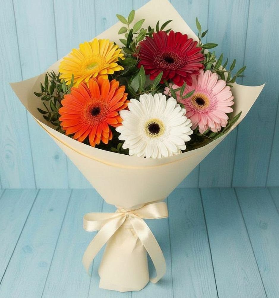 Букет цветов из: Герберы в Форносово