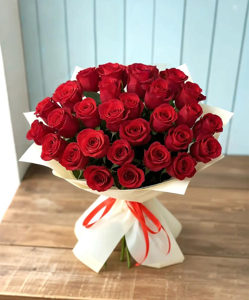Букет 29 Красных роз в Форносово