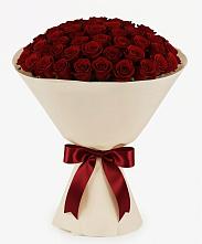 Букет 101 Бордовая роза Блэк Бакарра #REPLACE_PRED# Форносово