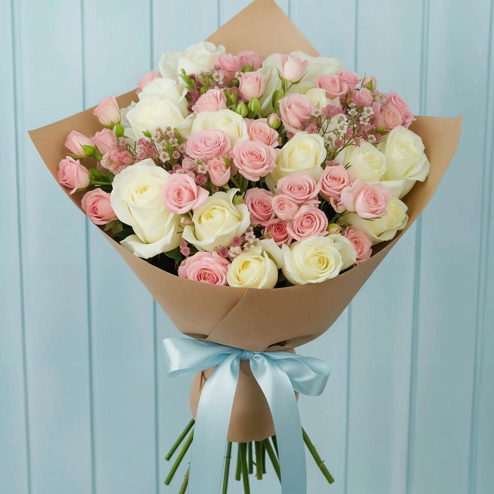 Букет цветов из: Розы в Форносово