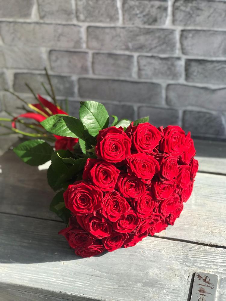 Букет Красные розы Фридом в Форносово