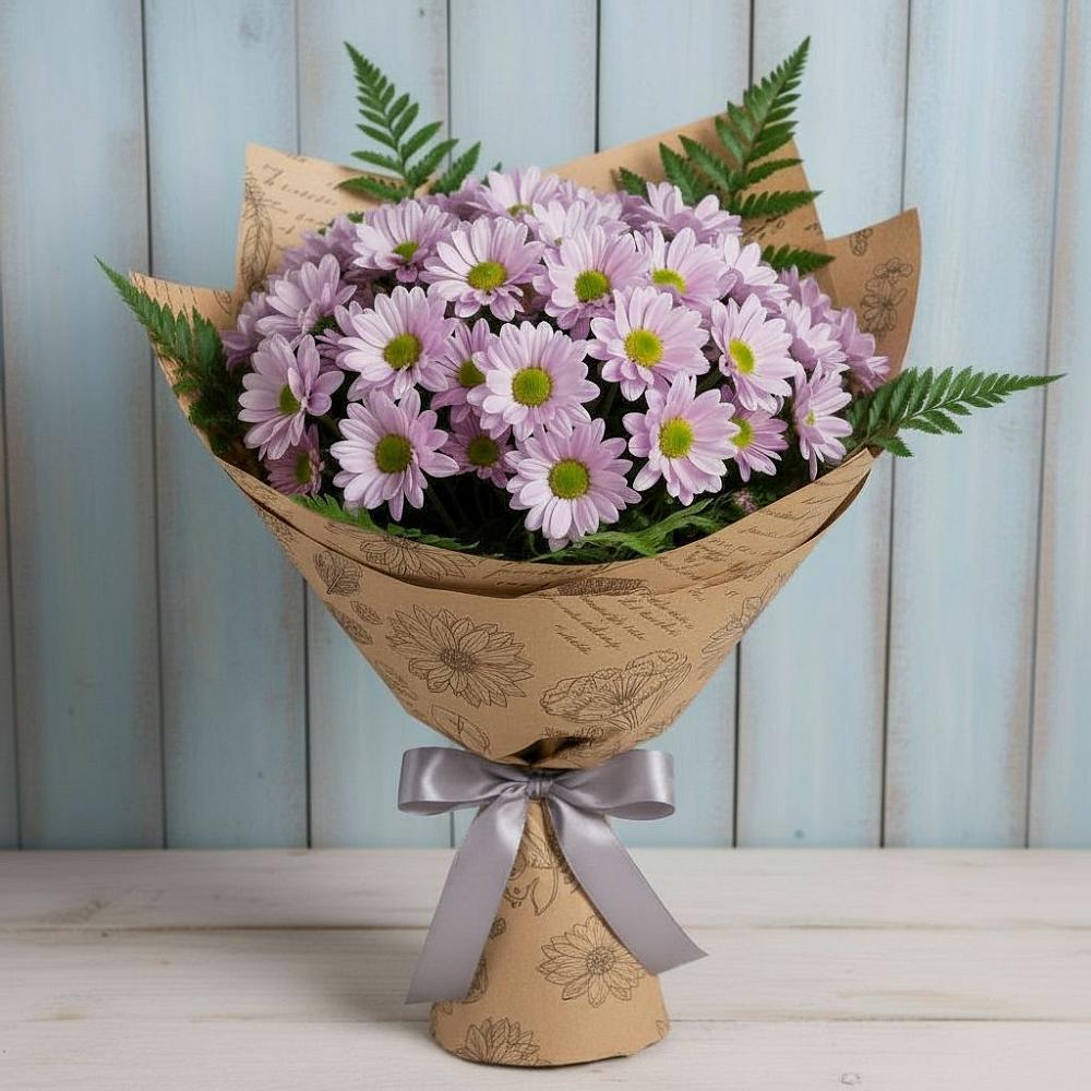 Букет цветов из: Хризантемы в Форносово