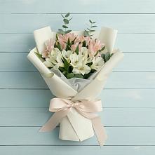 Букет цветов из:  Альстромерии в Форносово