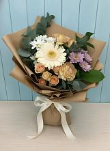 Букет цветов из:  Герберы и Хризантемы в Форносово