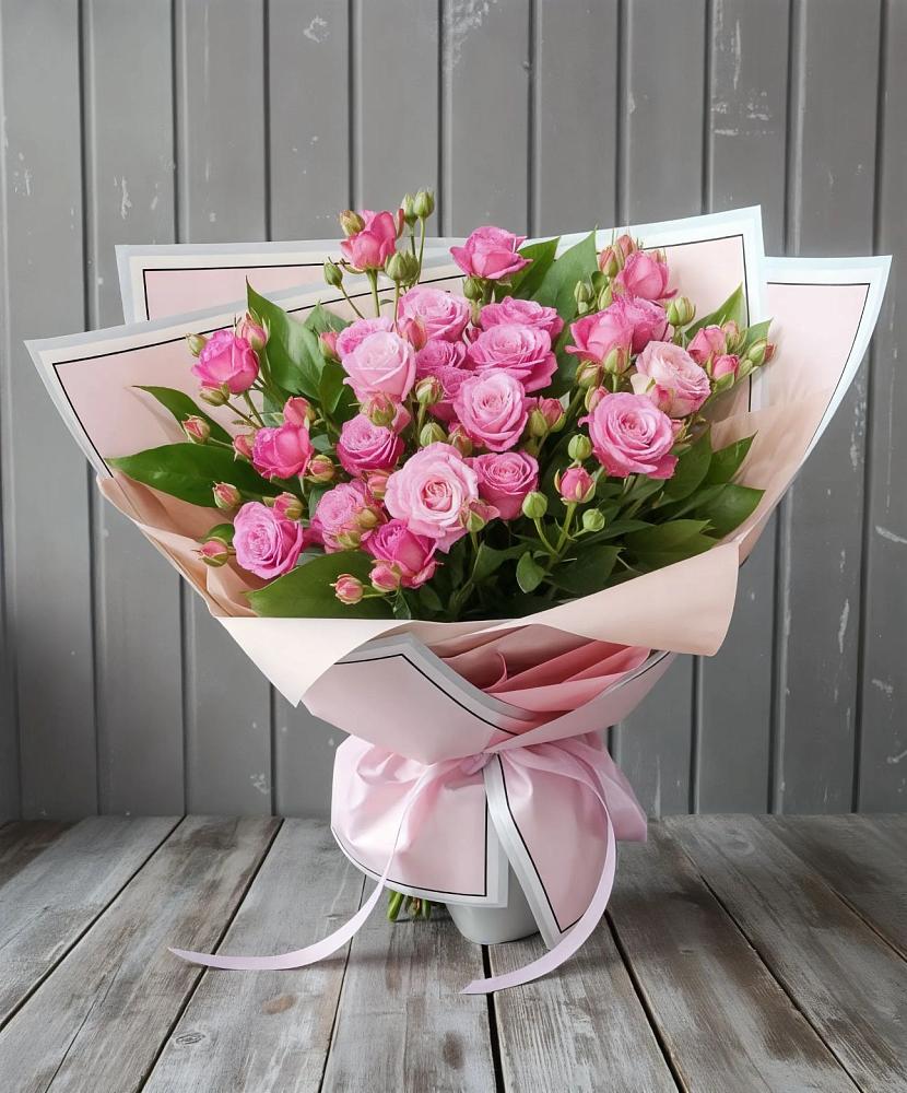 Букет Розовый кустик в Форносово