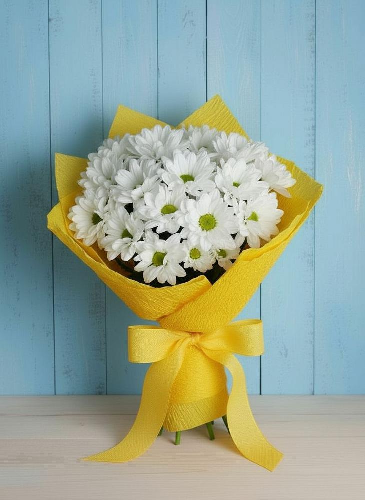 Букет цветов из: Хризантемы в Форносово