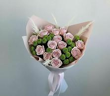 Букет цветов из:  Розы и Хризантемы #REPLACE_PRED# Форносово