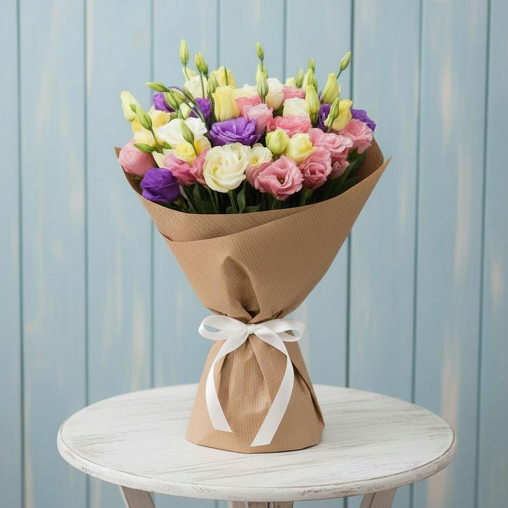 Букет цветов из: Лизиантусы в Форносово