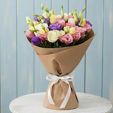 Букет цветов из:  Лизиантусы в Форносово